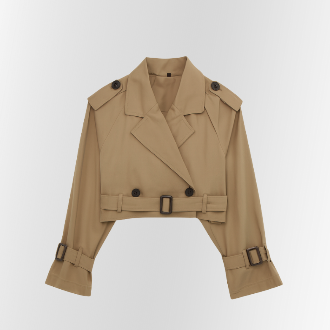 Kim's | Vienna Cropped Trench Jacket